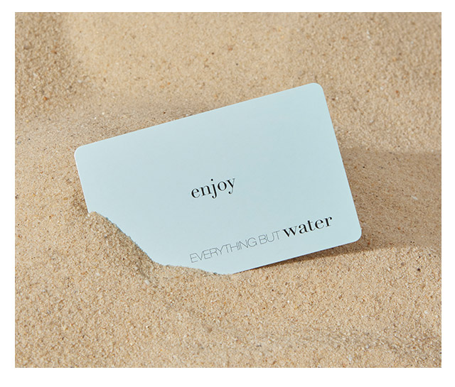 Beachbound in suits with special details A gift card for Mom